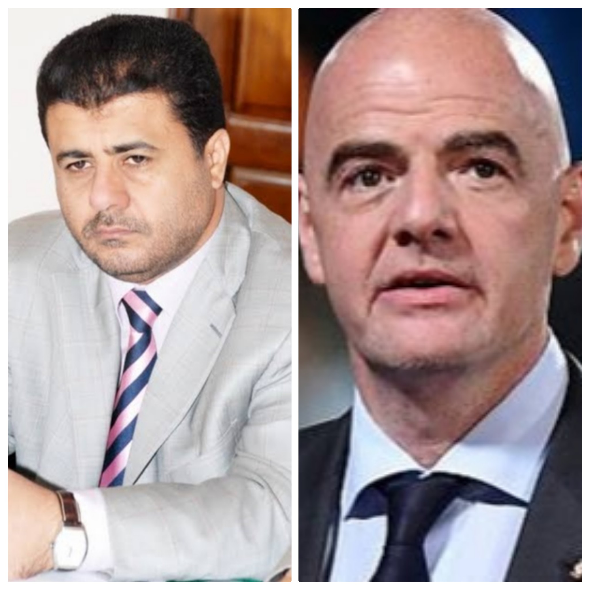 رئيس الاتحاد الدولي لكرة القدم FIFA .. يهنئ العيسي "بفوزه" ونجاح الإنتخابات