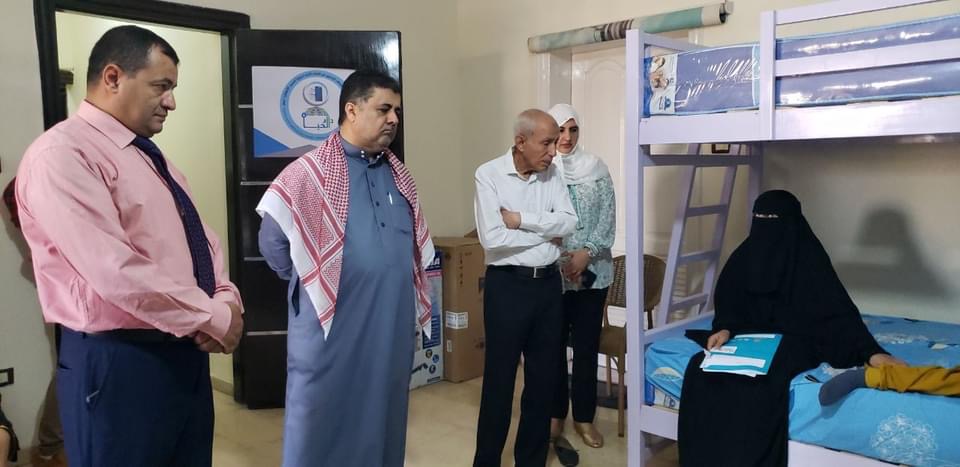 العيسي يتكفل بعلاج 7 حالات من مرضى السرطان في الدار التابع لمؤسسة اليمن لرعاية مرضى السرطان بمصر